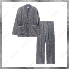 winter pajama flannel polyester fiber